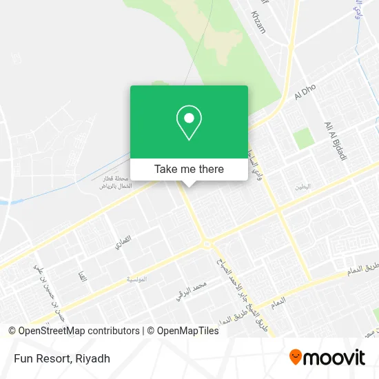 Fun Resort map