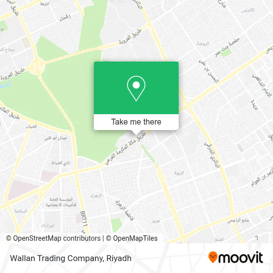 Wallan Trading Company map