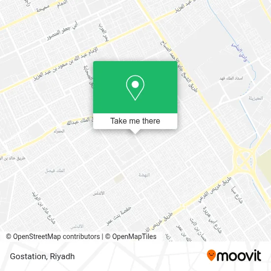 Gostation map