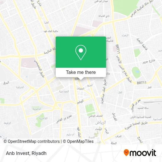 Anb Invest map