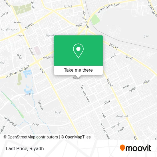 Last Price map