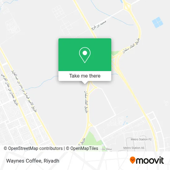 Waynes Coffee map