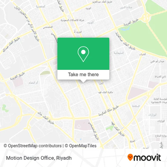 Motion Design Office map