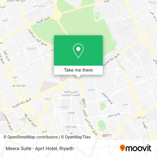 Meera Suite - Aprt Hotel map