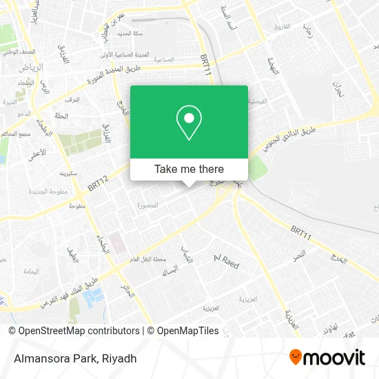 Almansora Park map