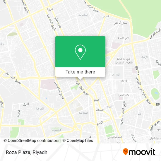 Roza Plaza map