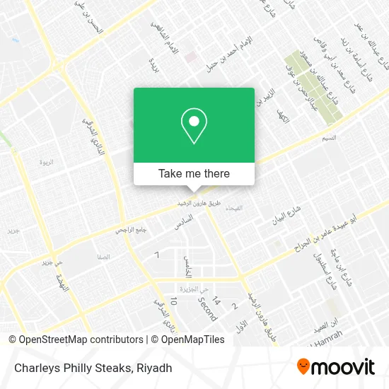 Charleys Philly Steaks map