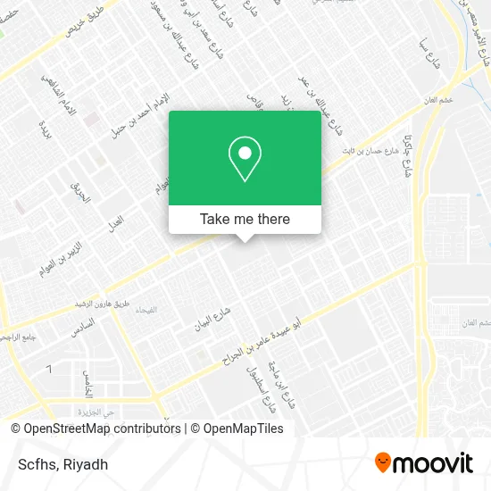 Scfhs map