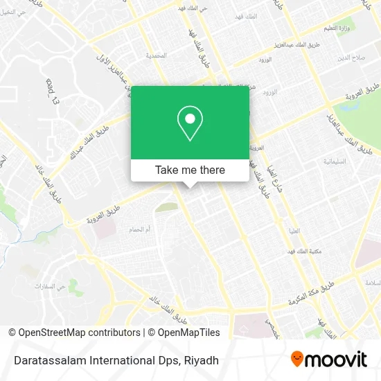 Daratassalam International Dps map