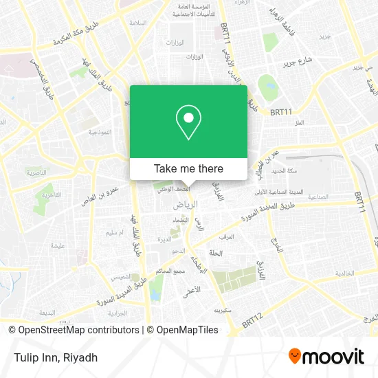 Tulip Inn map