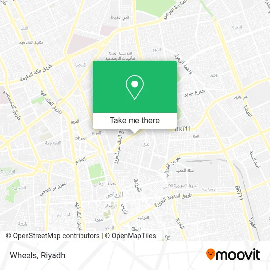Wheels map