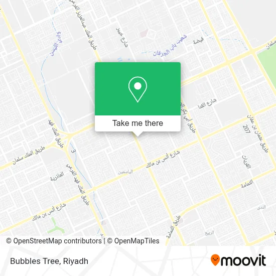 Bubbles Tree map
