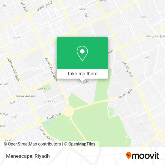 Menescape map