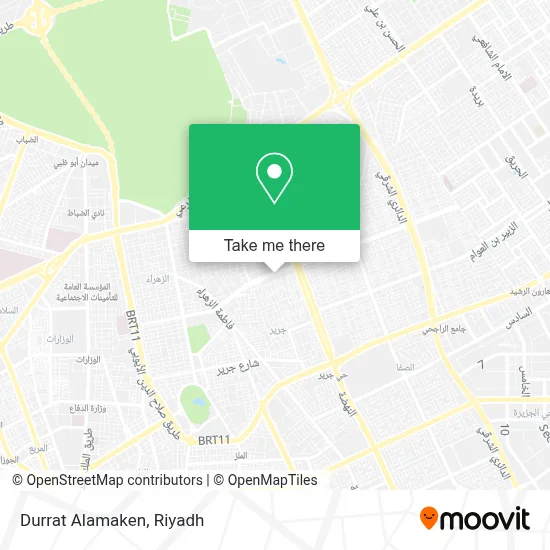 Durrat Alamaken map