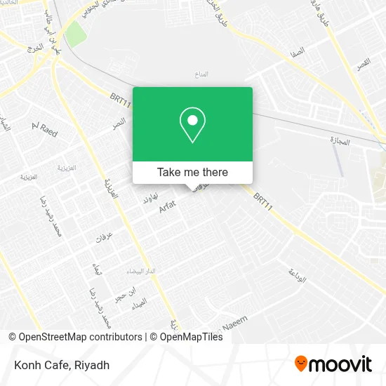 Konh Cafe map