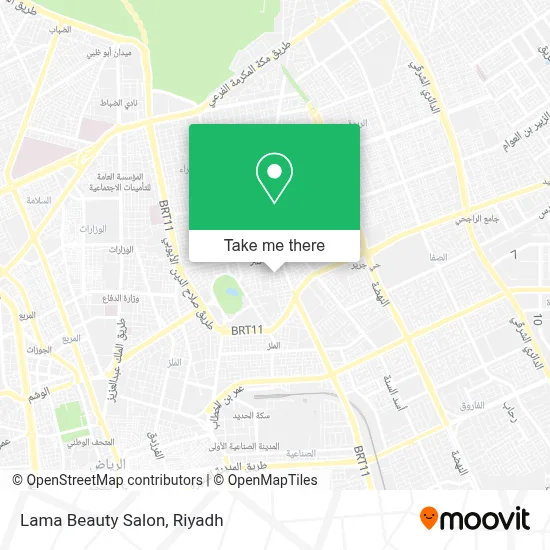 Lama Beauty Salon map