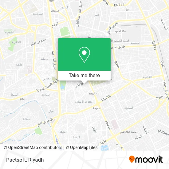 Pactsoft map