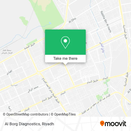 Al Borg Diagnostics map