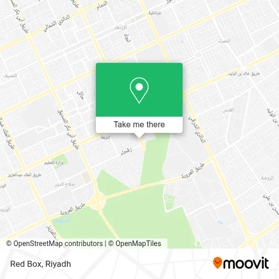 Red Box map
