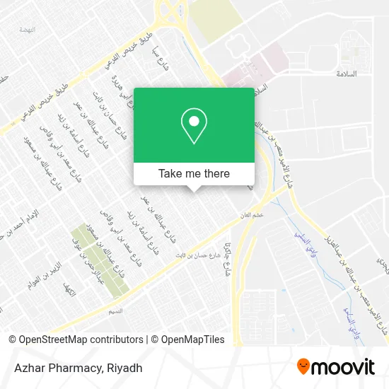 Azhar Pharmacy map