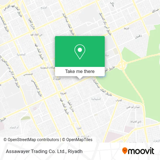 Assawayer Trading Co. Ltd. map
