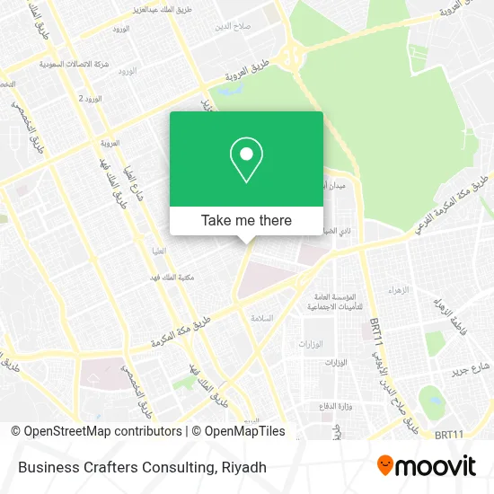 Business Crafters Consulting map