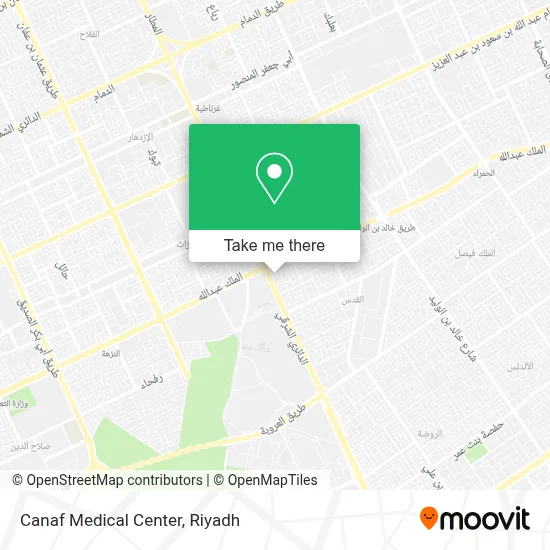 Canaf Medical Center map