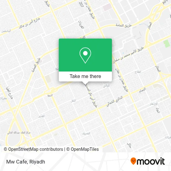 Mw Cafe map