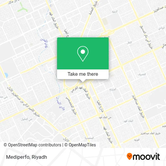 Mediperfo map