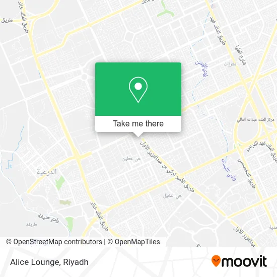 Alice Lounge map