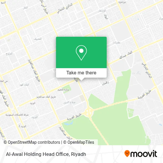 Al-Awal Holding Head Office map