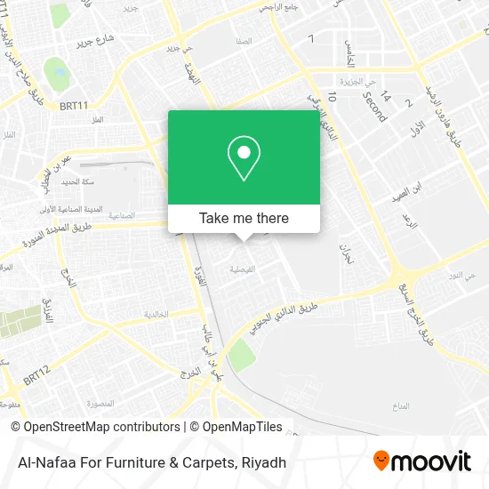 Al-Nafaa For Furniture & Carpets map