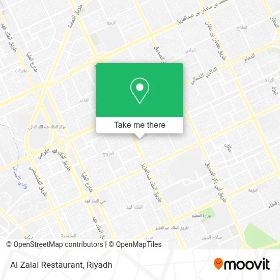 Al Zalal Restaurant map