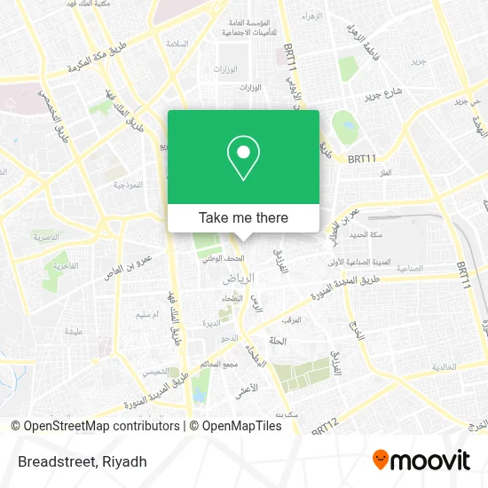 Breadstreet map