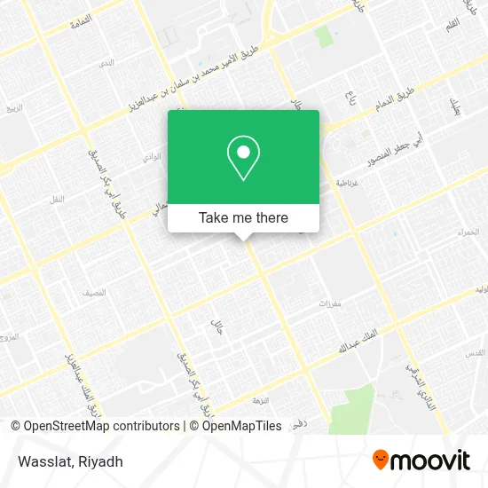 Wasslat map