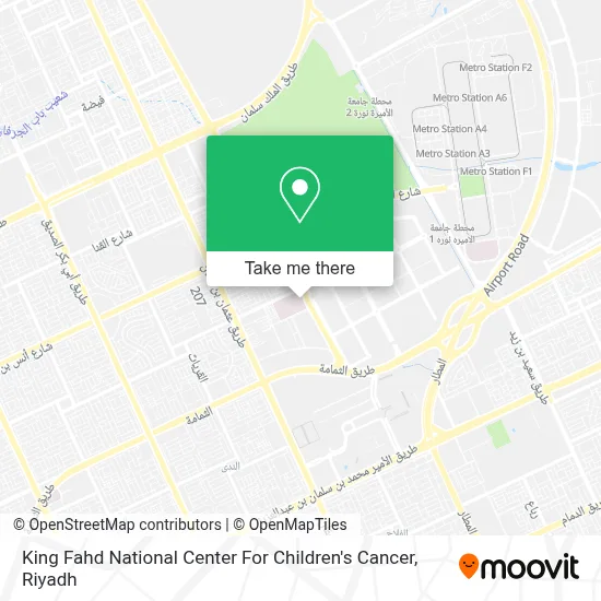 King Fahd National Center For Children's Cancer map