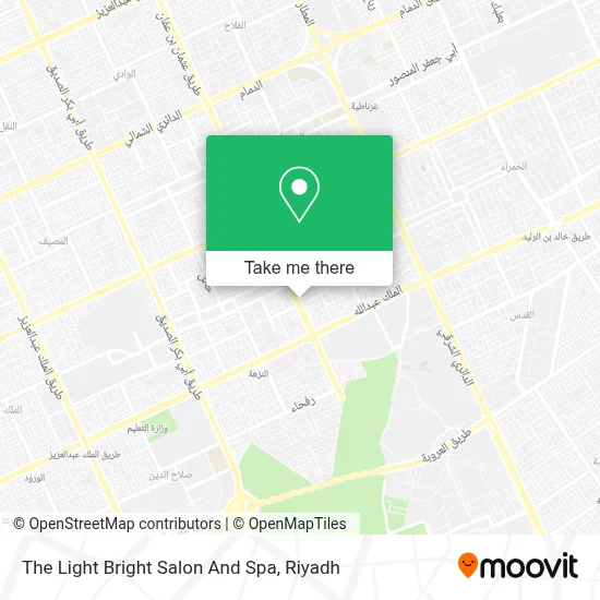 The Light Bright Salon And Spa map