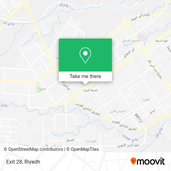Exit 28 map