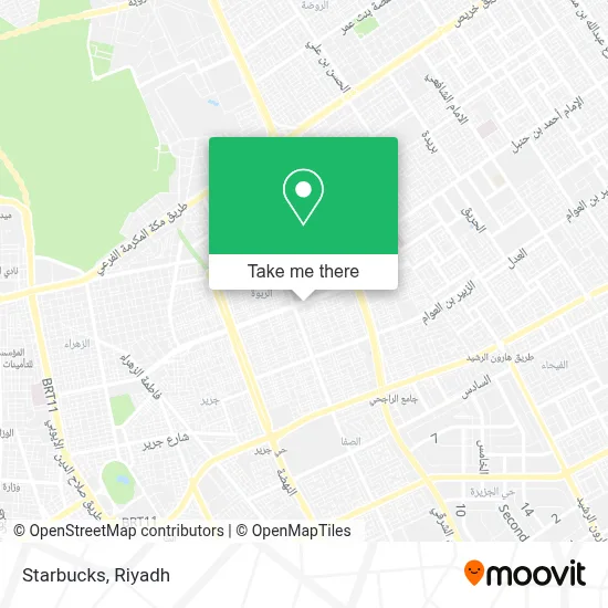 Starbucks map