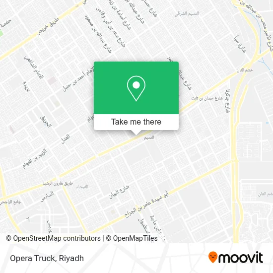 Opera Truck map