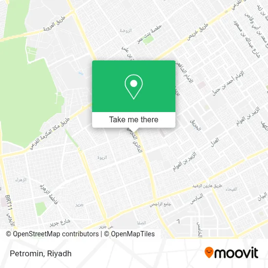 Petromin map