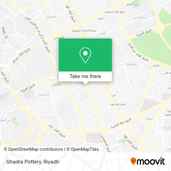 Ghadra Pottery map