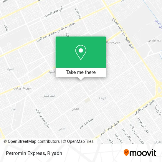 Petromin Express map