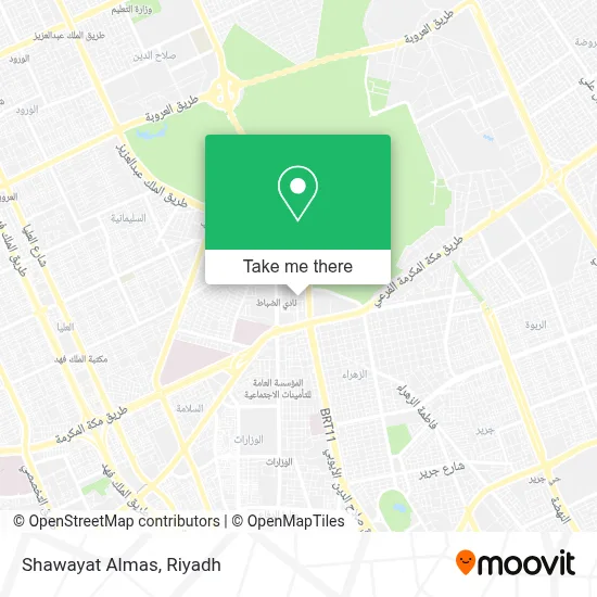 Shawayat Almas map