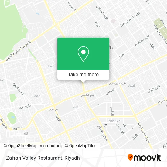Zafran Valley Restaurant map