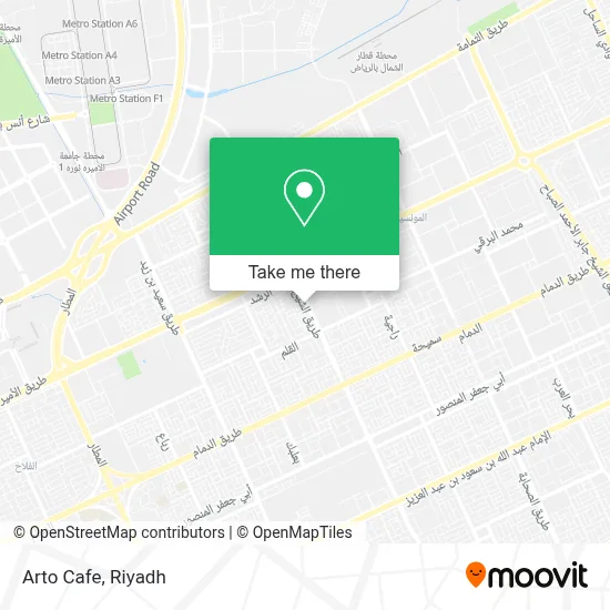 Arto Cafe map