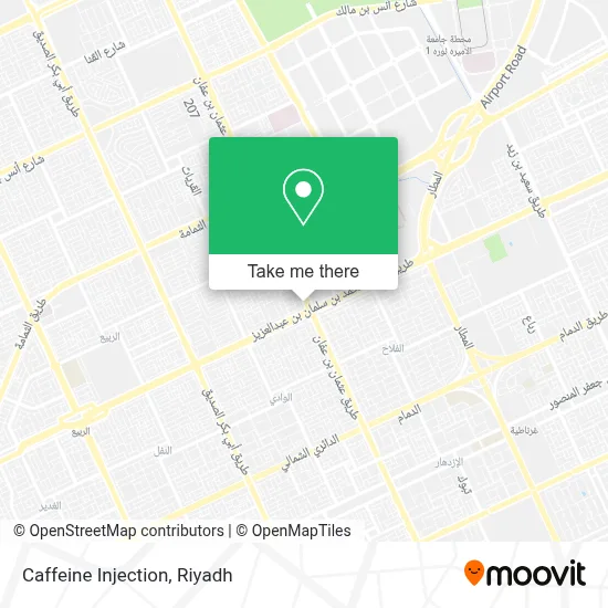 Caffeine Injection map