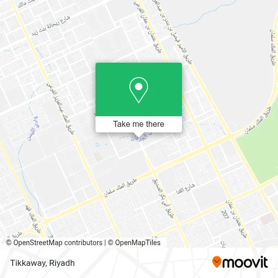 Tikkaway map
