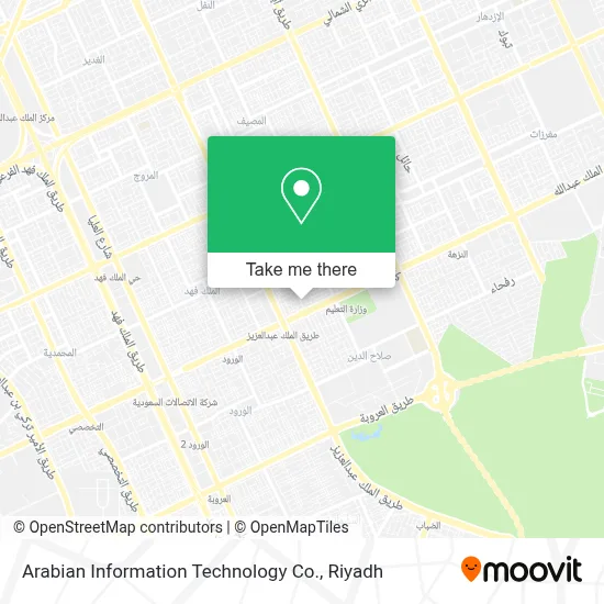 Arabian Information Technology Co. map