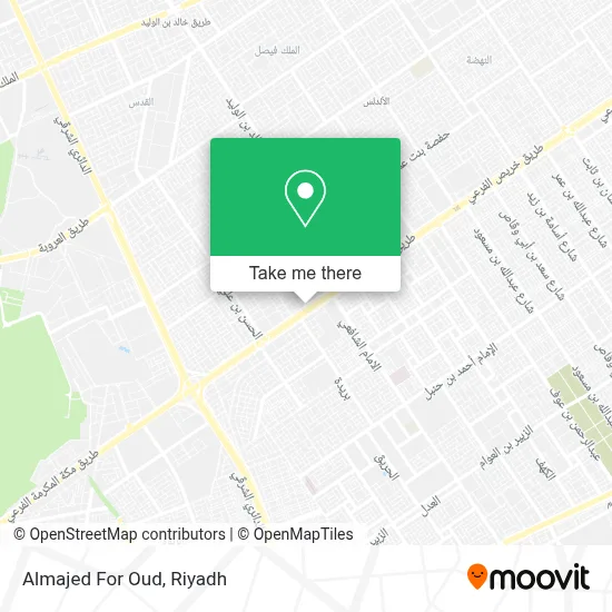Almajed For Oud map